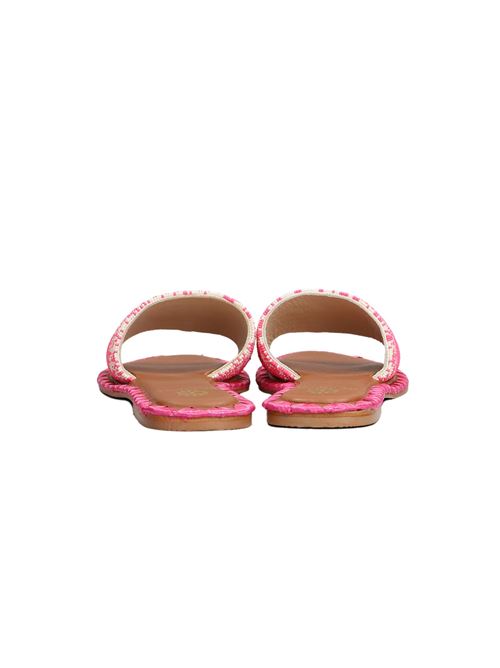 Sandalo Donna rosa con perline DE SIENA | 3823DS451IBIZA